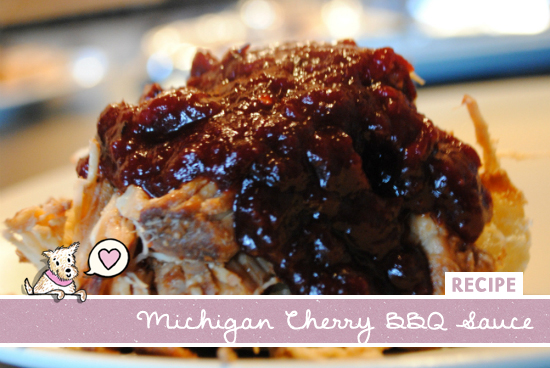 Michigan Cherry BBQ Sauce Recipe