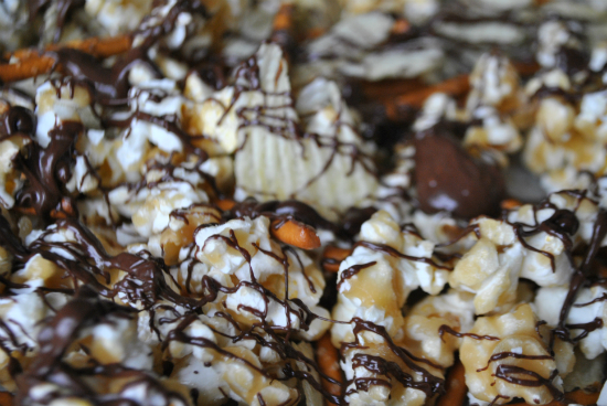 Toffee Chocolate Snack Mix