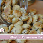 Garlic Parmesan Oyster Crackers