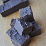 Baileys Hazelnut Dark Chocolate Fudge