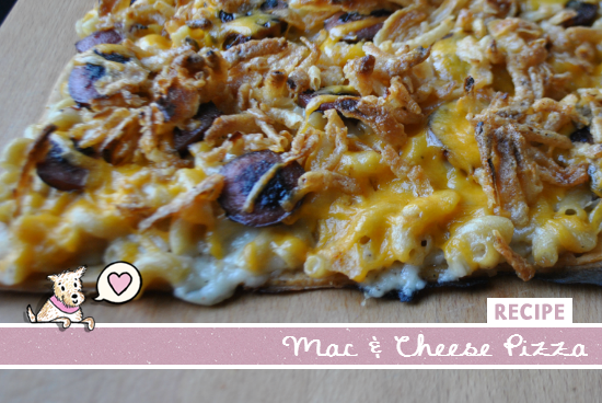 Mac and Cheese Pizza Recipe