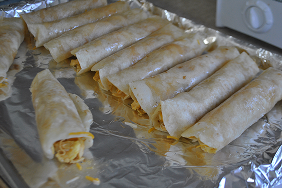 Chicken Taco Roll Ups