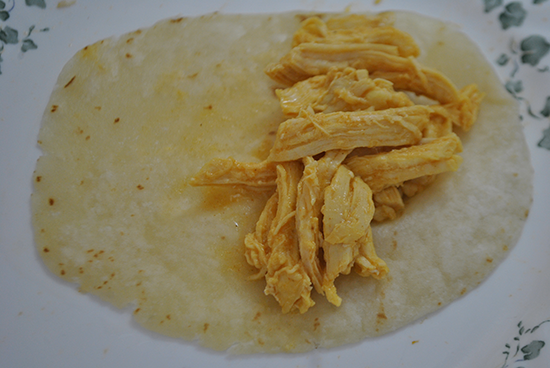 Shredded Chicken Tacos