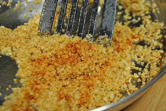 Crispy Panko Topping