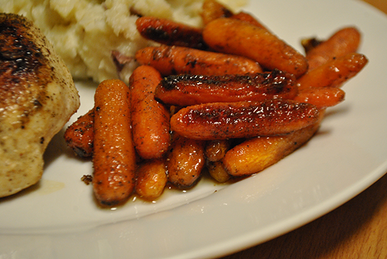 Brown Sugar Oven Roasted Carrots