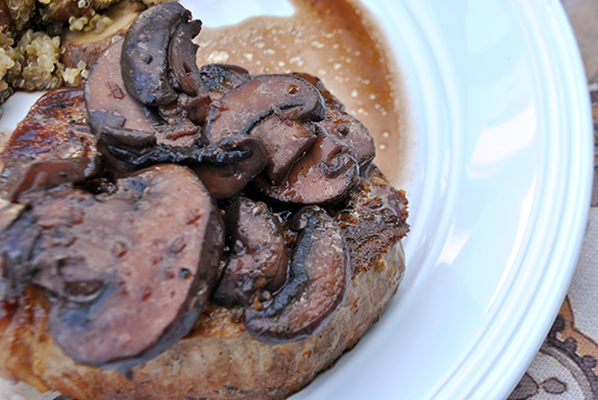 Red Wine Mushroom Sauce