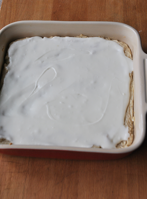 eggnog sugar cookie bars