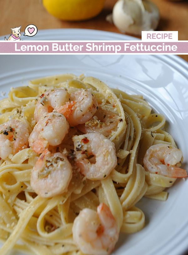 garlic lemon butter shrimp fettuccine recipe