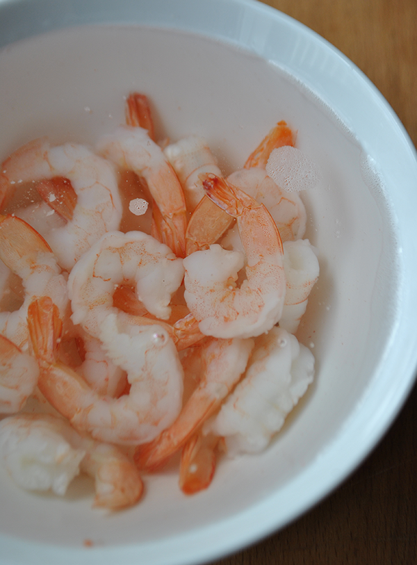 pre-cooked shrimp