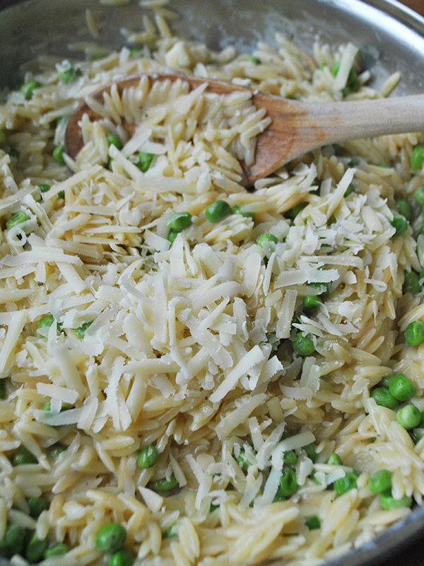 parmesan orzo risotto