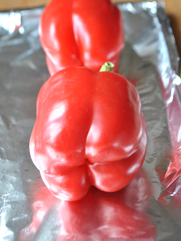 red bell peppers