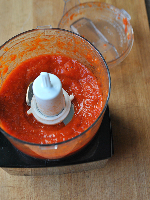 roasted red pepper puree