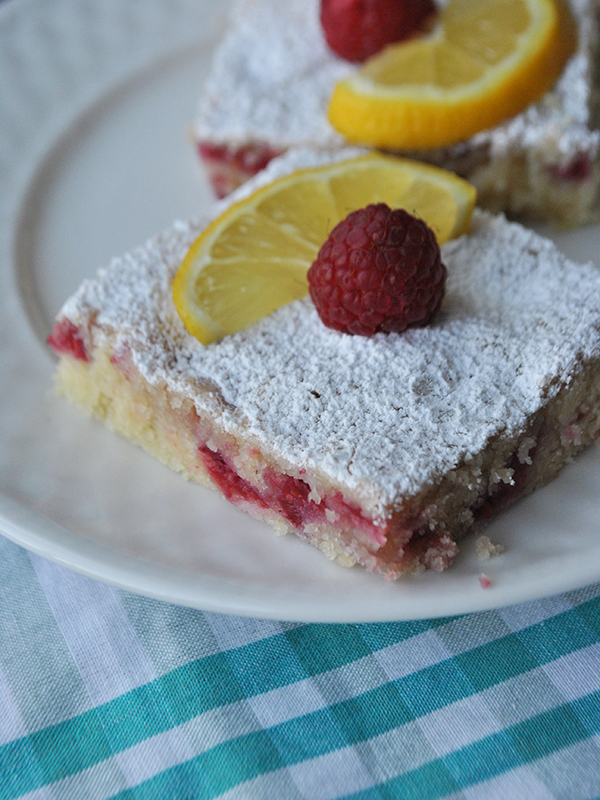 lemon raspberry bar