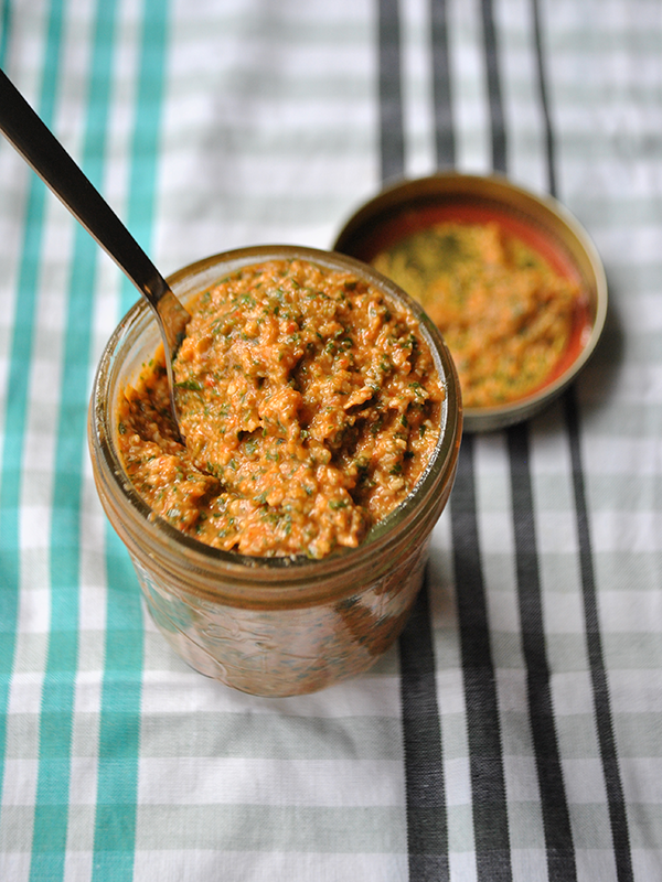 roasted red pepper pesto sauce recipe