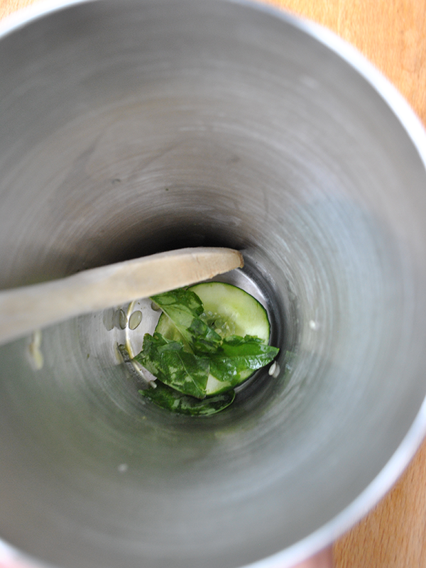 cucumber basil cocktail ingredients