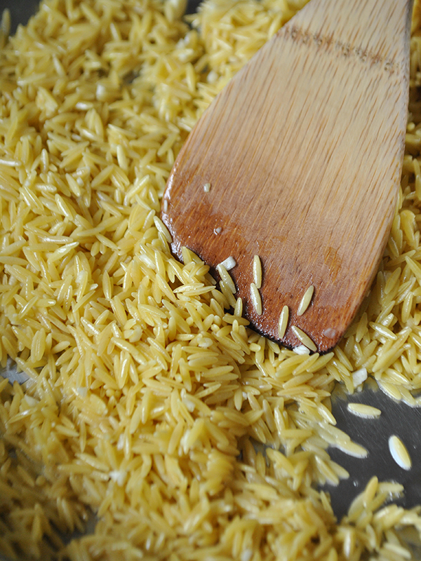 raw orzo