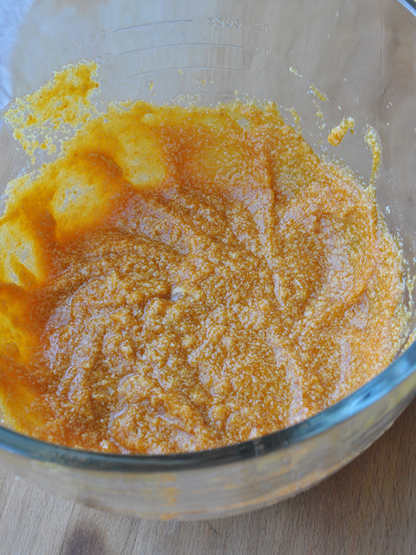 pumpkin mixture