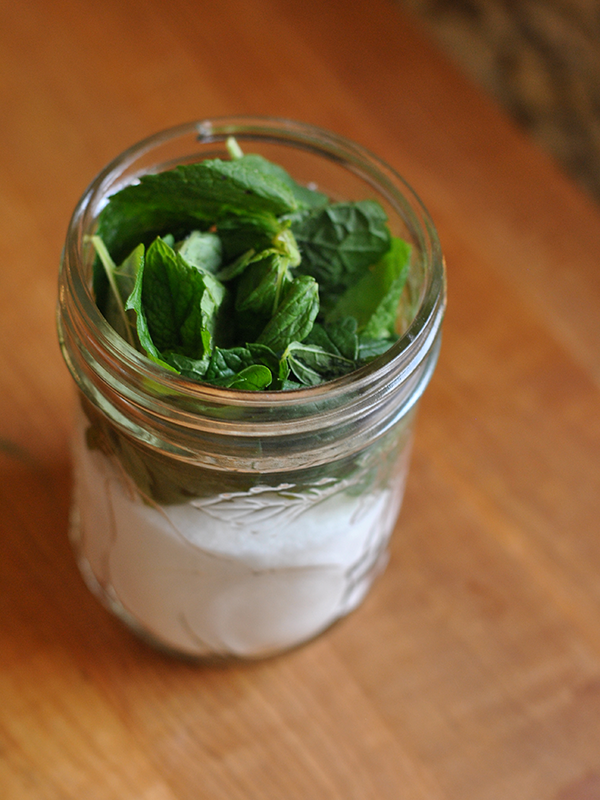 mint simple syrup recipe