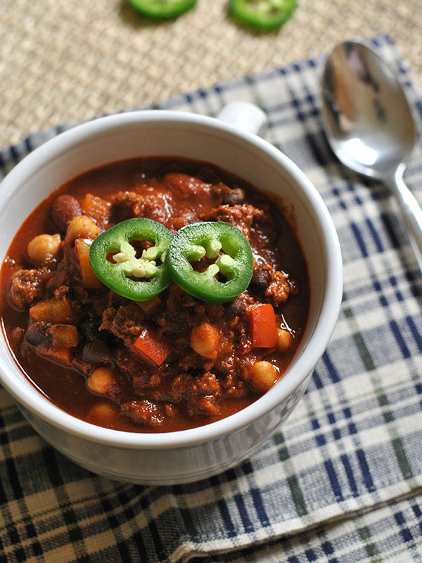 homemade chili feature