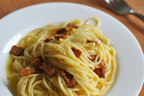 Simple Spaghetti Carbonara