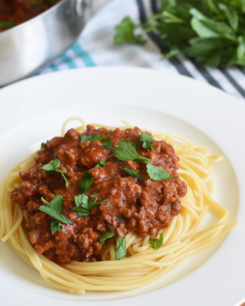 Super Simple and Fast Spaghetti Sauce – Court's House